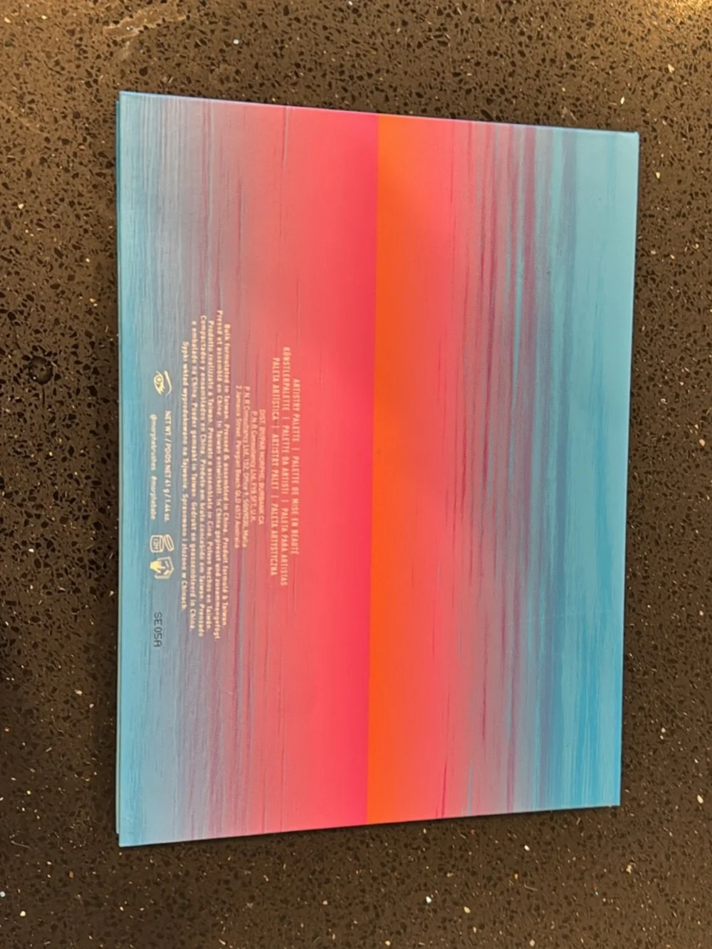 Morphe Sweet Oasis Palette — Blue, Pink & Orange Gradient